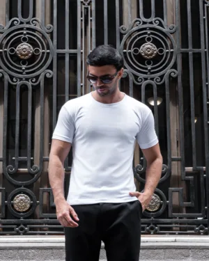 Polo Blanco Prime para Hombre