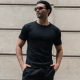 Polo Negro Prime para hombre