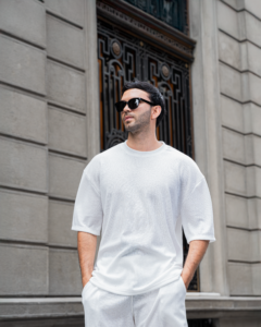 polo perla over set para hombre