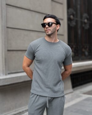 Polo Plomo Set Classic Signorile para Hombre