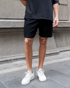 Short Negro Set Vitorria para Hombre