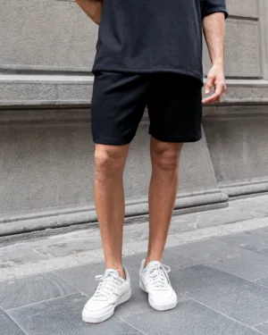 Short Negro Set Vitorria para Hombre