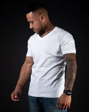 Polo Blanco Prime V para Hombre