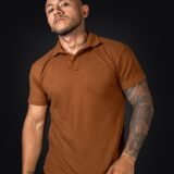 Polo Camel para hombre