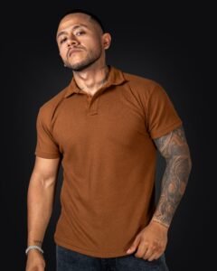 Polo Camel para hombre