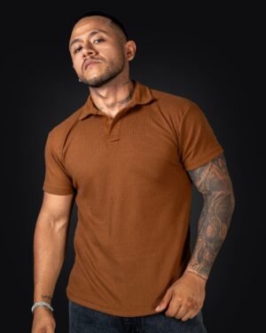 Polo Camel para hombre