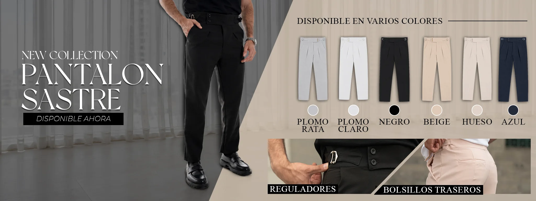 Pantalón sastre